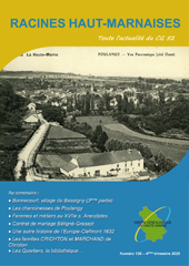 Couverture de Racines Haut-Marnaises 136