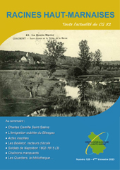 Couverture de Racines Haut-Marnaises 128
