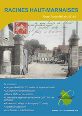 Couverture de Racines Haut-Marnaises 134
